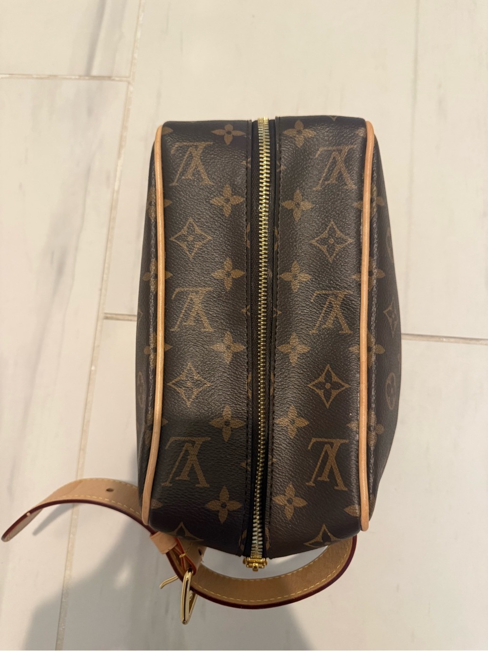 Louis Vuitton Monogram Canvas Toiletry Bag - Brown/Tan